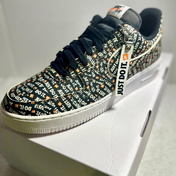 Nike Air Force 1 ’07 LV8 Low “Just Do It” Size 12 Collectors Sneakers | Rep Box - Picture 2 of 10
